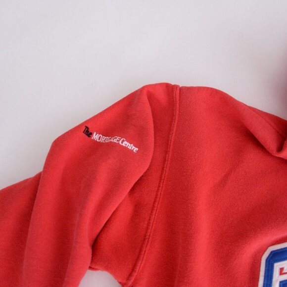 Gildan Activewear Red Guelph University Hooded Pullover Sweater Medium - Picture 10 of 12